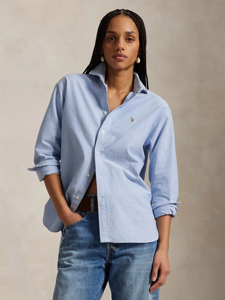 Polo Ralph Lauren Культовая рубашка оксфорд свободного кроя