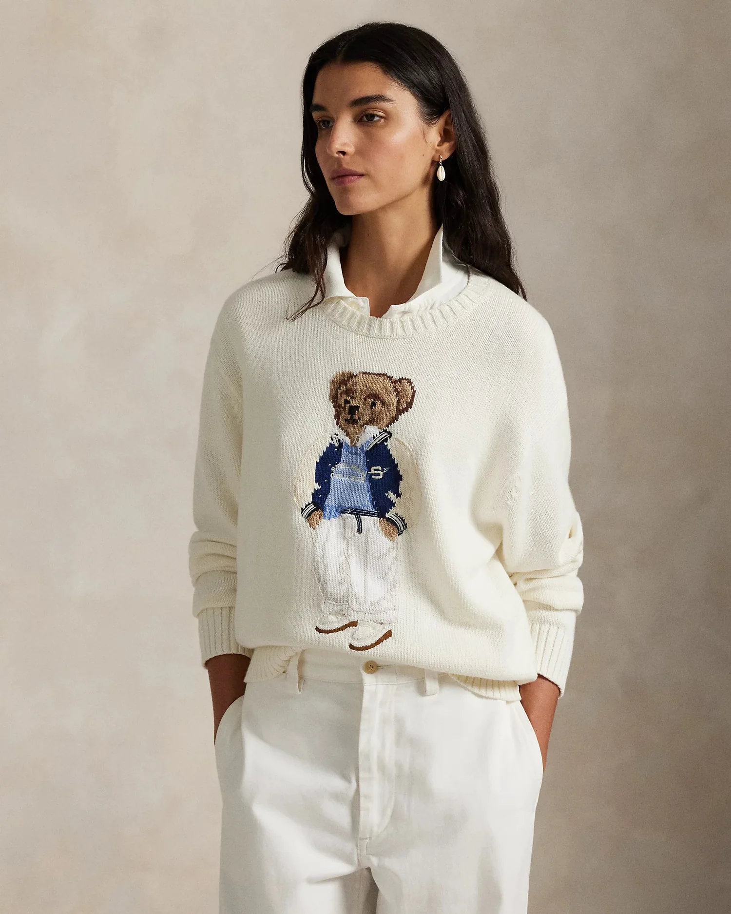Ralph Lauren Свитер Polo Bear Spelman College