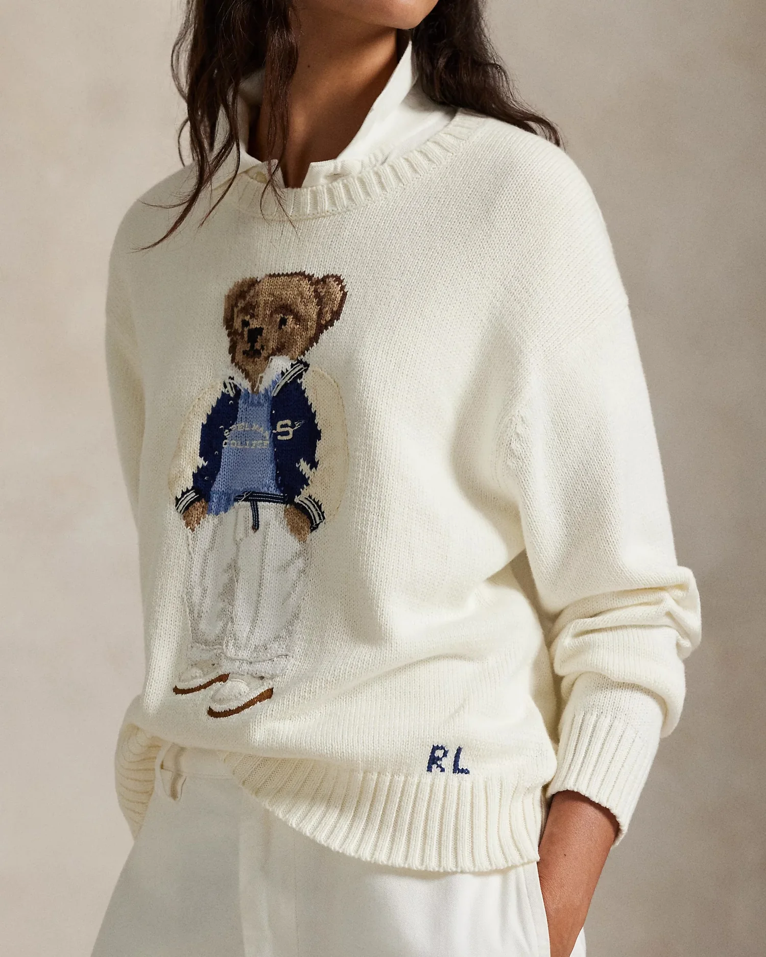 Ralph Lauren Свитер Polo Bear Spelman College, фото 5