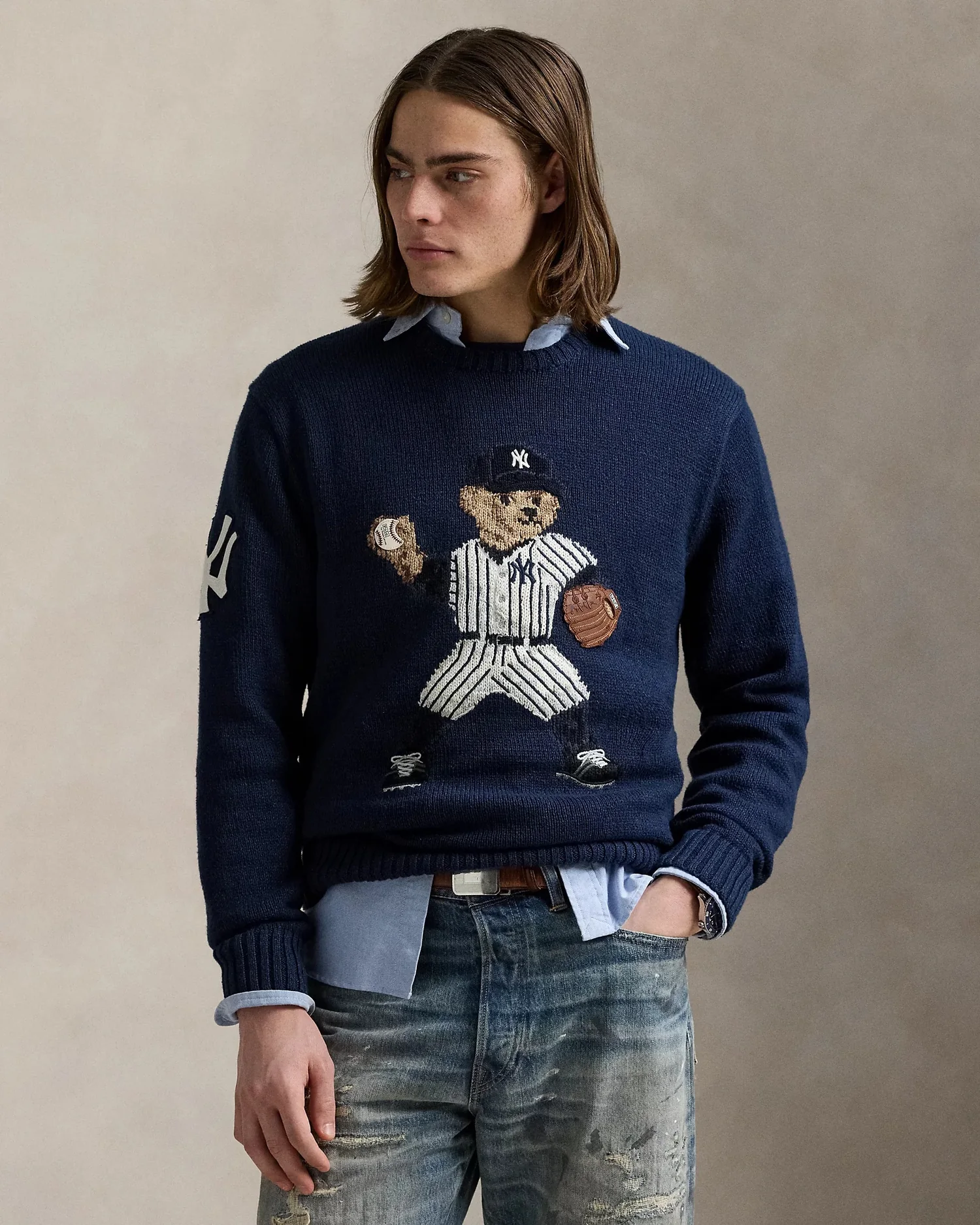 Ralph Lauren Свитер Yankees Bear