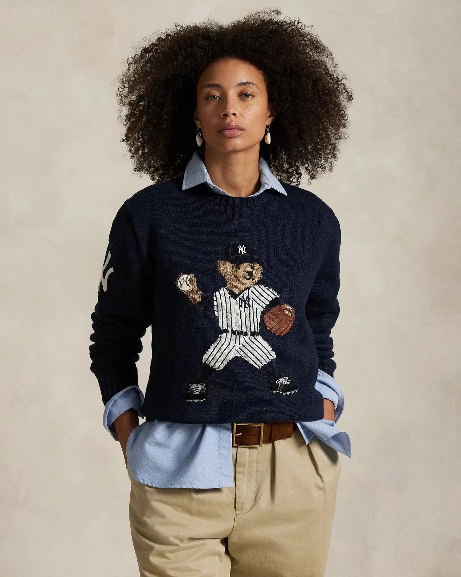 Ralph Lauren Свитер Yankees Bear, фото 6