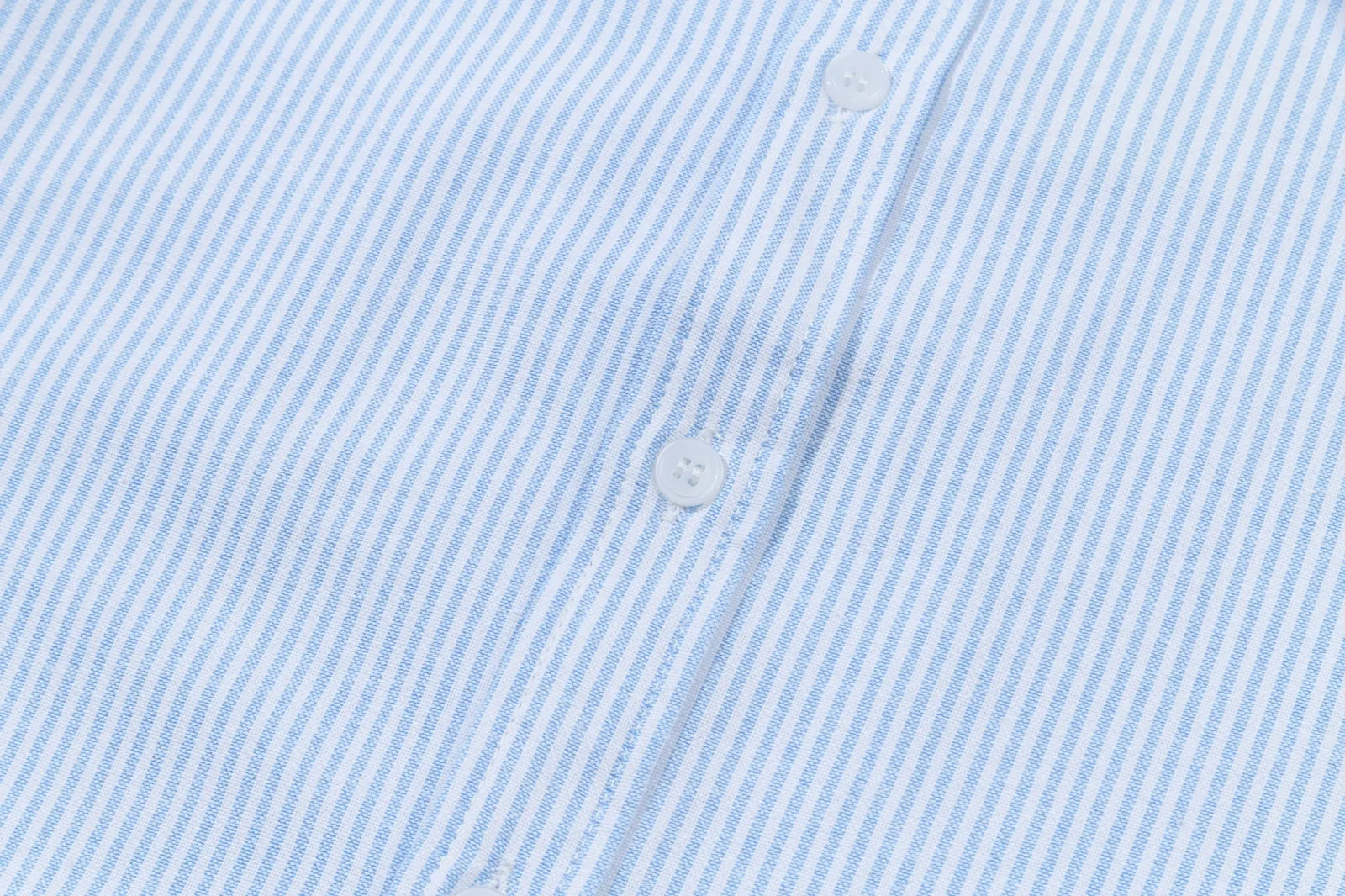 Ami Paris Striped Cotton Shirt, деталь